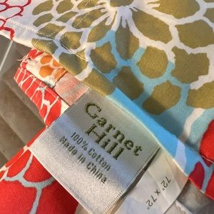 Garnet Hill Zinnia Shower Curtain